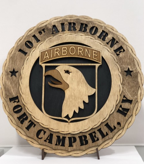 101 Airborne Plaque