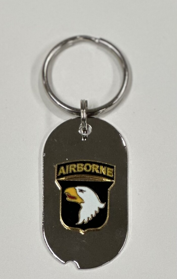 101st Airborne Keychain