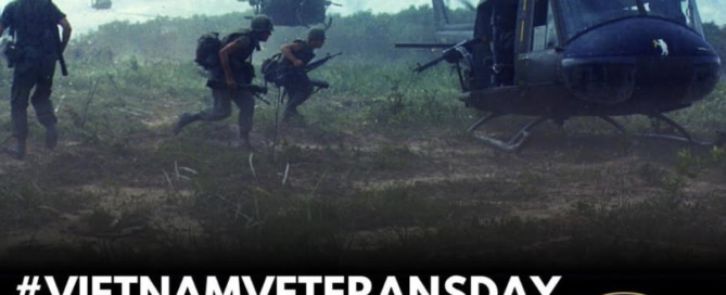 Memorial post for Vietnam Veteran's Day 2022